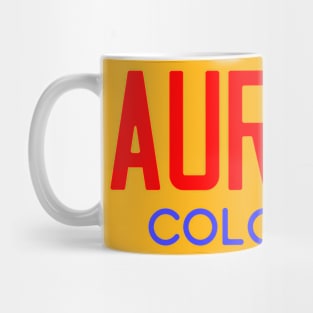 Aurora Colorado Tee Mug